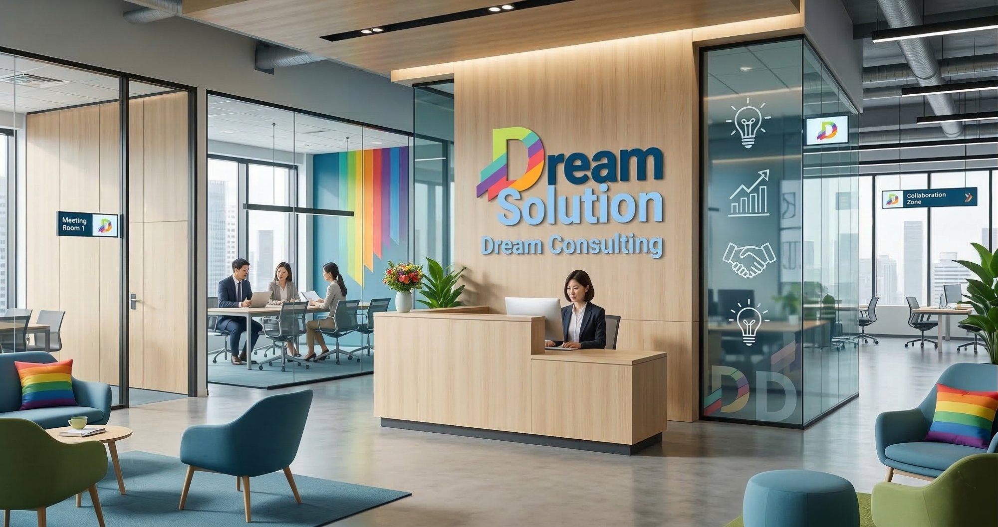 드림솔루션 사무실
